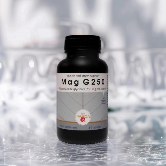 Mag G250 – магнезиев бисглицинат за по-добър сън и намаляване на стреса.